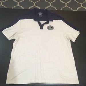 Short sleeve Lacoste tee shirt with collar